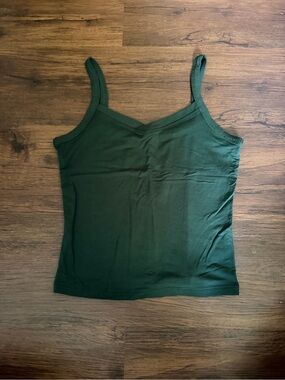 Aerie Forest Green Tank Top